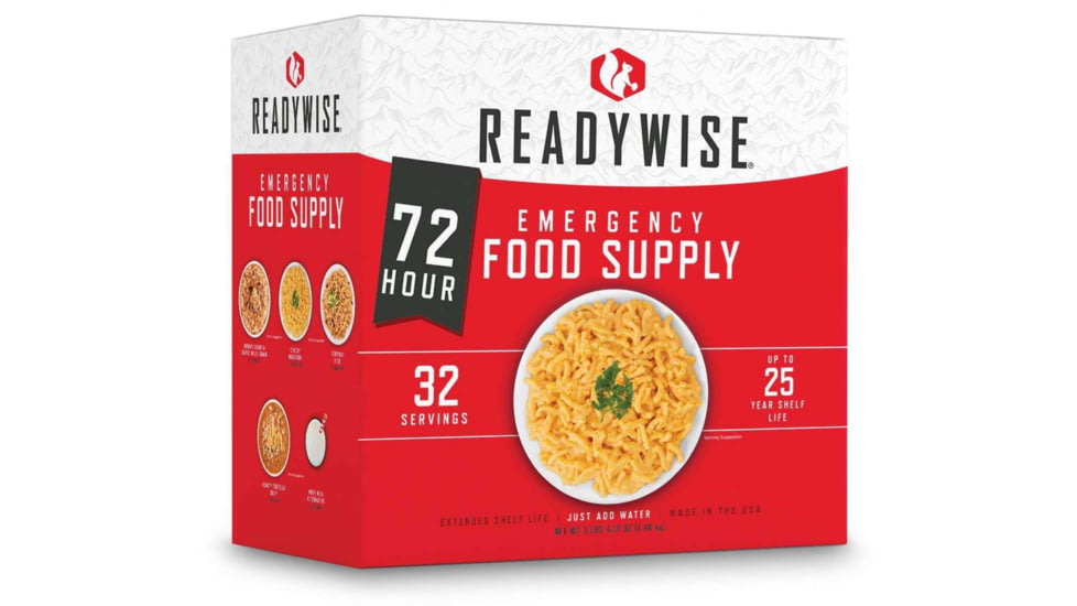 ReadyWise 72 Hour Food Kit, 30 Servings, RW10-142