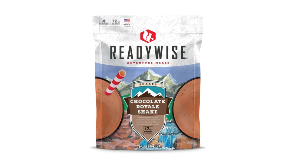 ReadyWise Chocolate Royale Shake, 4 Servings, RW04-818