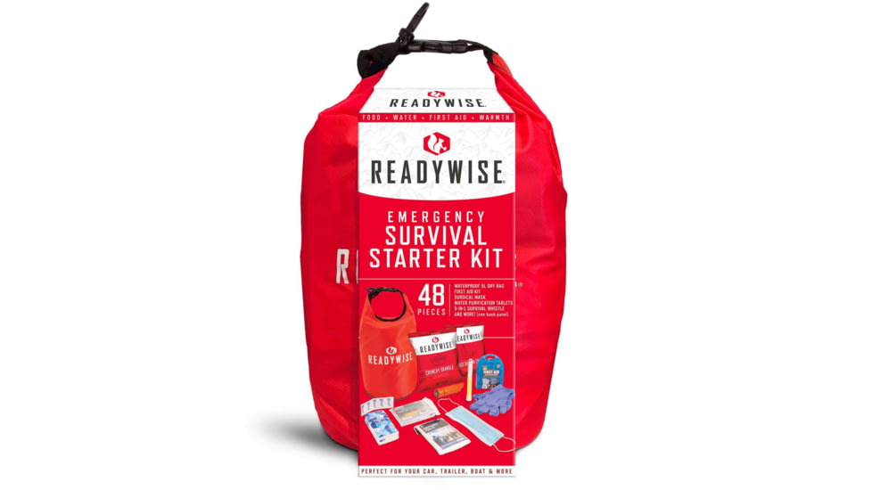 ReadyWise Emergency Survival Starter Kit , 48 Pieces, RW01-634GSG
