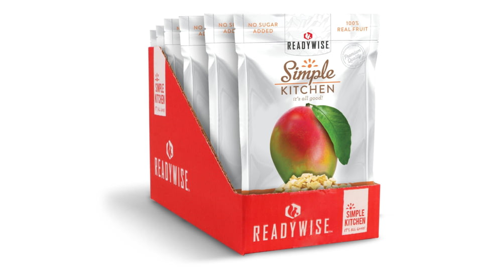 ReadyWise Freeze-Dried Mango, 6 Pack, RWSK05-911