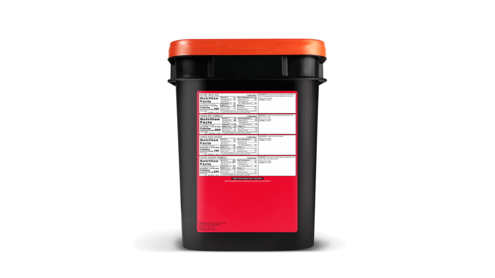 ReadyWise Freeze Dried Meat/Rice Survival Bucket, RW07-704
