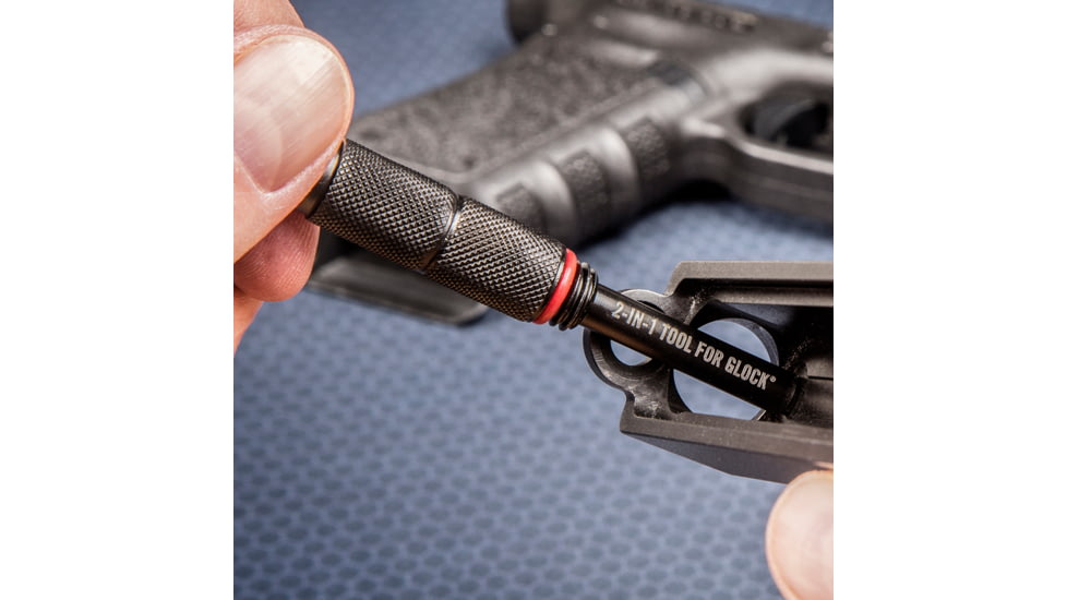 Real Avid 2-in-1 Tool For Glock Disasembly &amp; Front Sight, AVGLOCK21