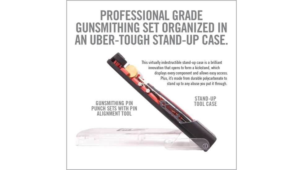 Real Avid Accu-Punch Hammer and Armorers AR15 Pin Punch Set, AVHPS-AR