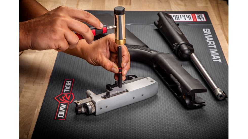 Real Avid Accu-Punch Hammer and Armorers AR15 Pin Punch Set, AVHPS-AR