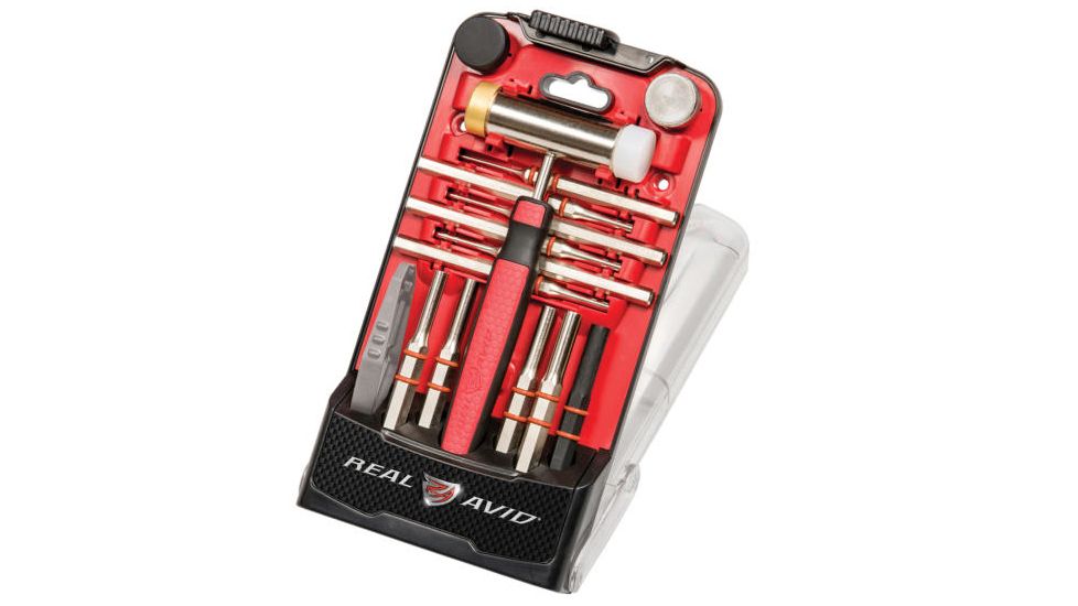 Real Avid Accu-Punch Hammer and Armorers AR15 Pin Punch Set, AVHPS-AR