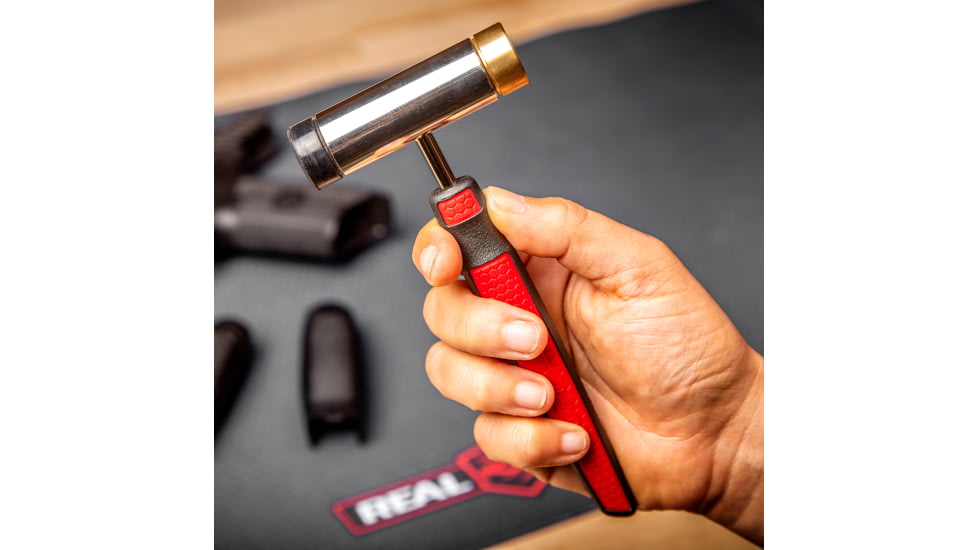 Real Avid Accu-Punch Hammer &amp; Pin Punch Set, Brass, AVHPS-B