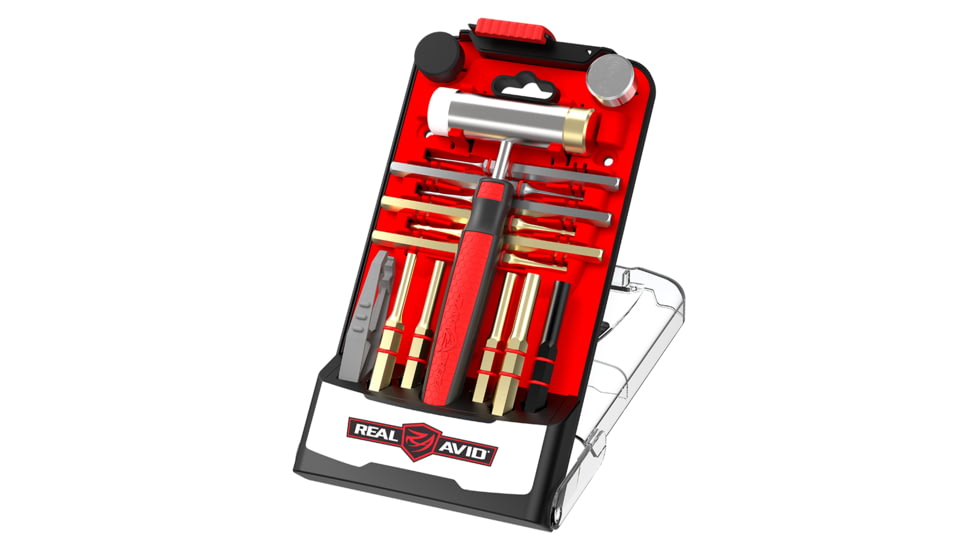 Real Avid Accu-Punch Hammer &amp; Pin Punch Set, Brass, AVHPS-B