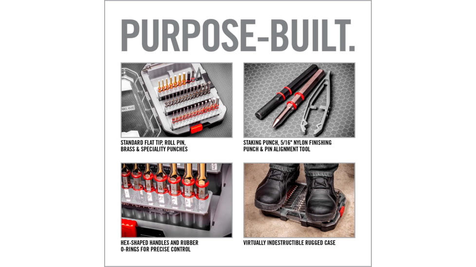 Real Avid Accu-Punch Master Set, 37 Piece, AVMAPS