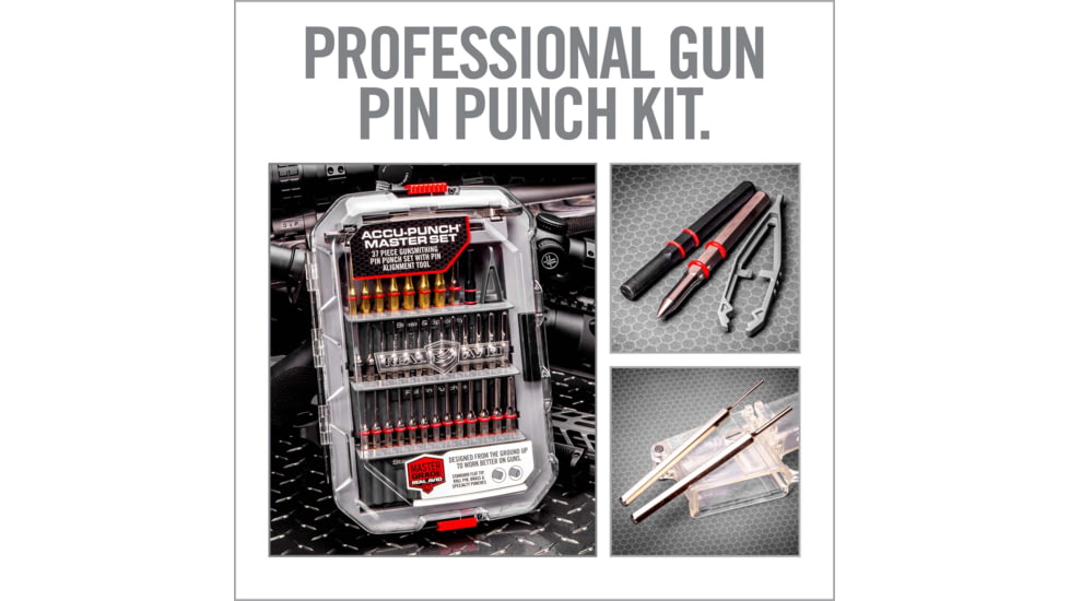 Real Avid Accu-Punch Master Set, 37 Piece, AVMAPS