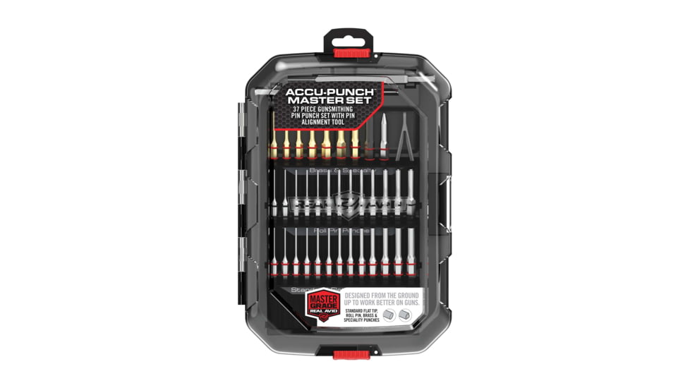 Real Avid Accu-Punch Master Set, 37 Piece, AVMAPS