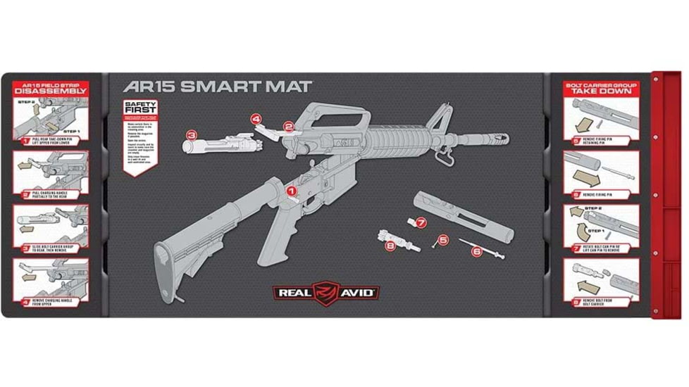 Real Avid AR15 Smart Mat, Oil Reststant AVAR15SM