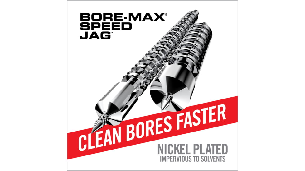 Real Avid Bore-Max Speed Jags &amp; Patches Multi-Cal Pack, Grey, Medium, AVBMJAGS