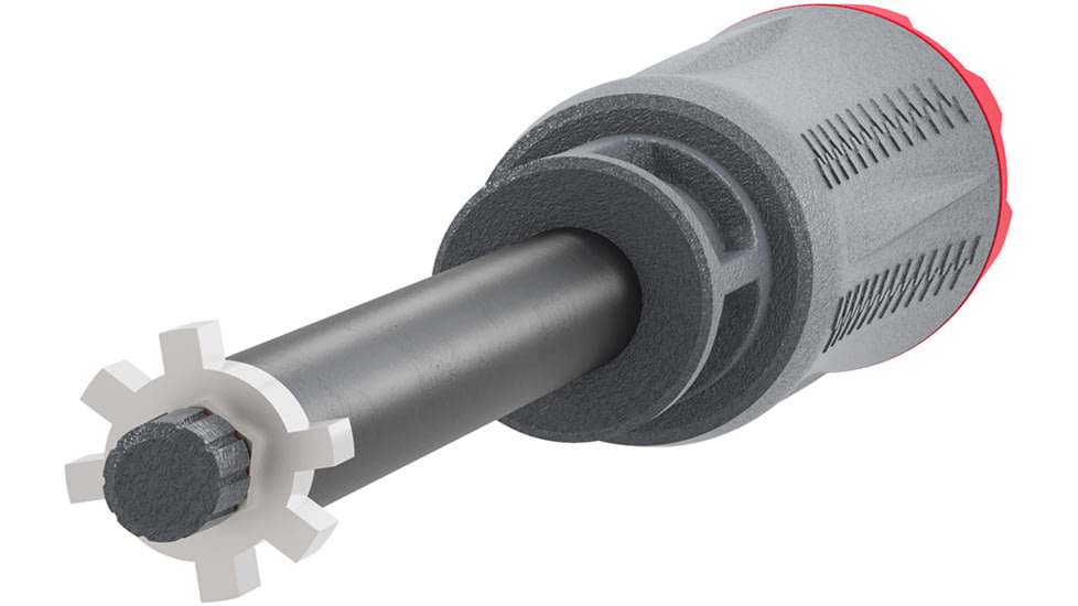 Real Avid Chamber Boss Cleaning Kit - AR15, Gray/Red, AR15, AVAR15CB