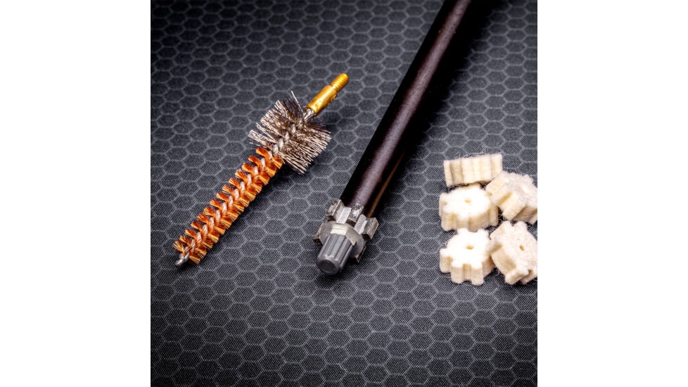 Real Avid Chamber Boss Cleaning Kit - AR15, Gray/Red, AR15, AVAR15CB