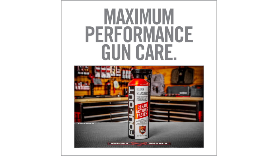 Real Avid Foul-Out Gunk Blaster, 12oz, AVDCB12A