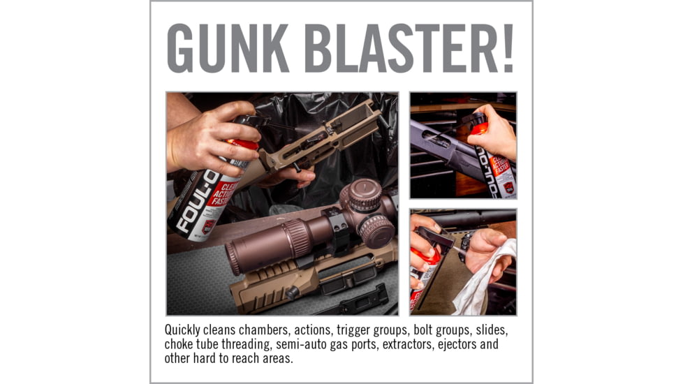 Real Avid Foul-Out Gunk Blaster, 12oz, AVDCB12A