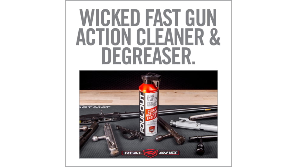 Real Avid Foul-Out Gunk Blaster, 12oz, AVDCB12A
