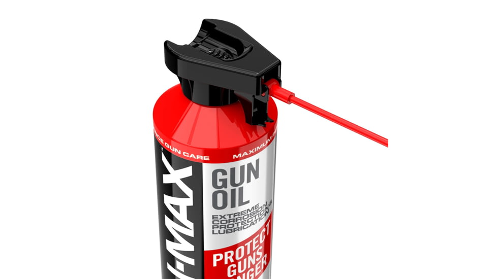Real Avid Gun Max Gun Oil 12 Oz. Aerosal Flip Up Nozzle