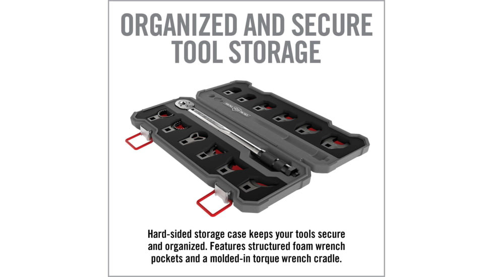 Real Avid Master-Fit AR-15 Crowfoot Wrench Set, 13-Piece, Grey, AVMF13WS
