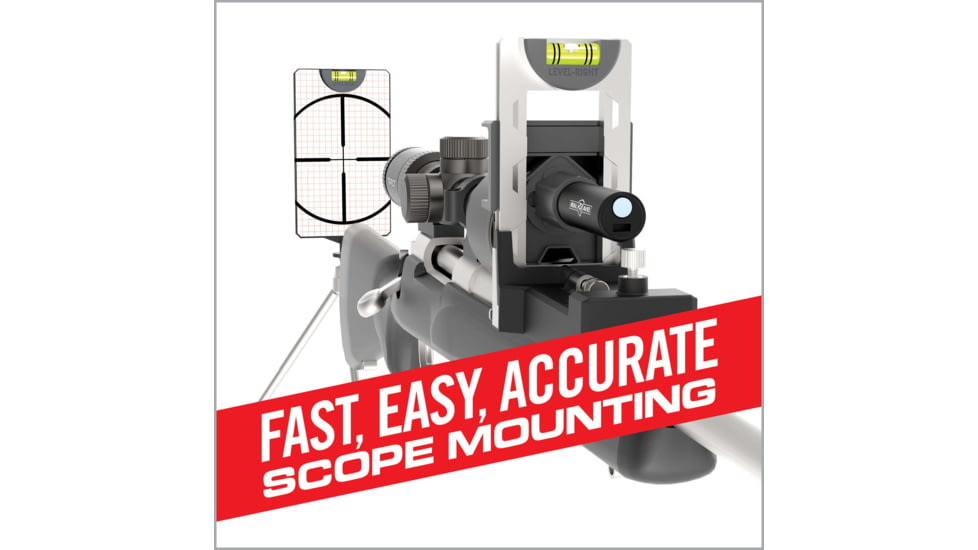 Real Avid Master Grade Scope Mounting Combo, Precision Torque Driver &amp; Reticle Leveling System, Black, AVLVLRSTCOMBO