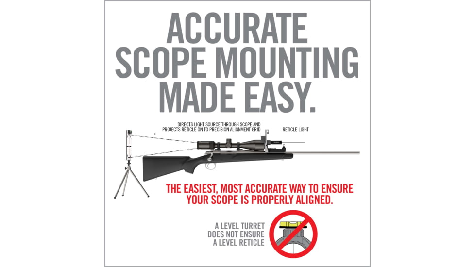 Real Avid Master Grade Scope Mounting Combo, Precision Torque Driver &amp; Reticle Leveling System, Black, AVLVLRSTCOMBO