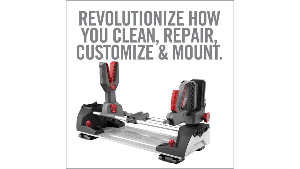 Real Avid Master Gun Workstation, Grey, Black, Red, Large, AVMGWS