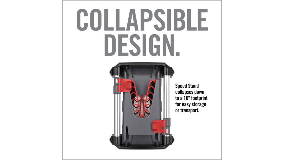 Real Avid Portable Gun Cleaning Speed Stand, Grey, Red, Black, Large, AVSSFG