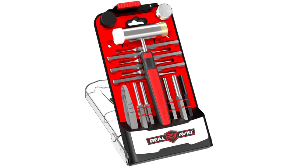 Real Avid Precise and Balanced Accu-Punch Hammer/Punches, Black, AVHPS