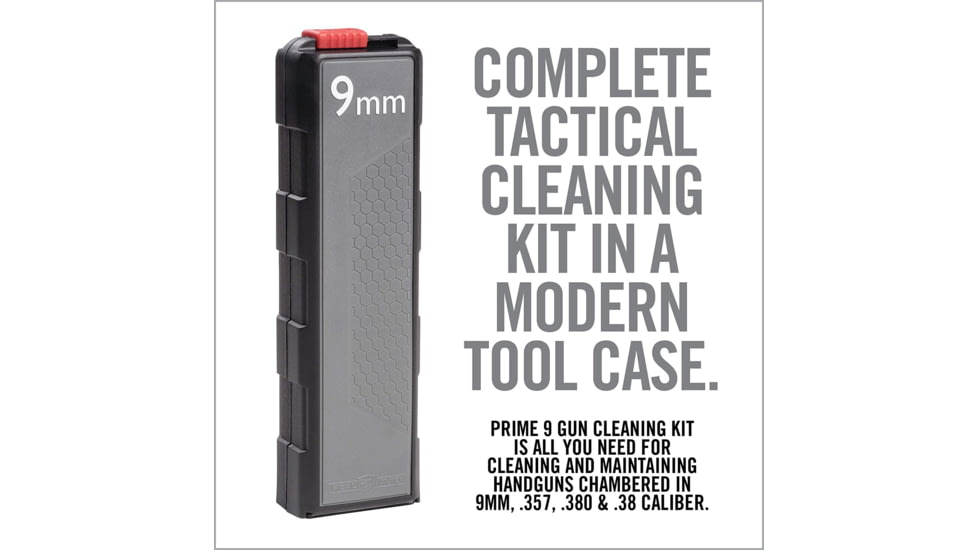 Real Avid Prime-9 HG Cleaning Kit - 12 Pack, 9mm Luger Pistol, AVGCK9MM-12D