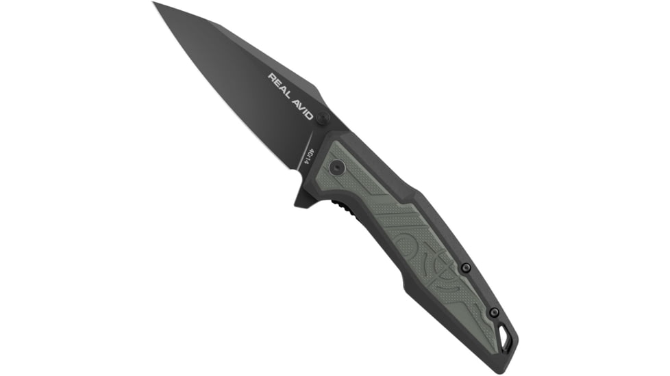 Real Avid Rav-1 Knife Manual 3.25 Blade Green/black