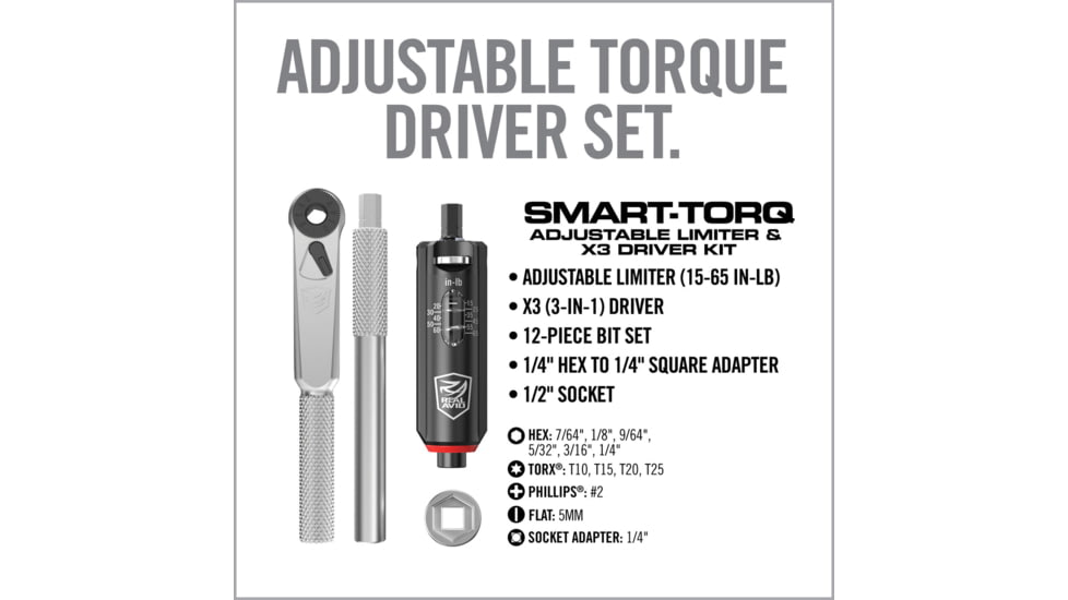 Real Avid Smart-Torq Adjustable Limiter/X3 Driver Kit