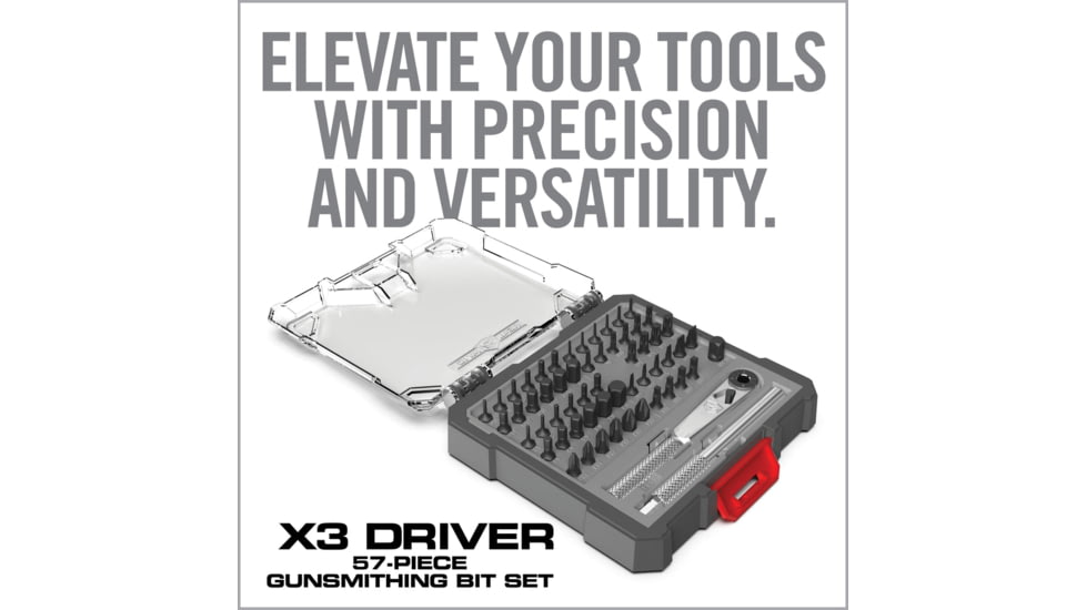 Real Avid X3 Driver 57-Piece Gunsmithing Bit Set