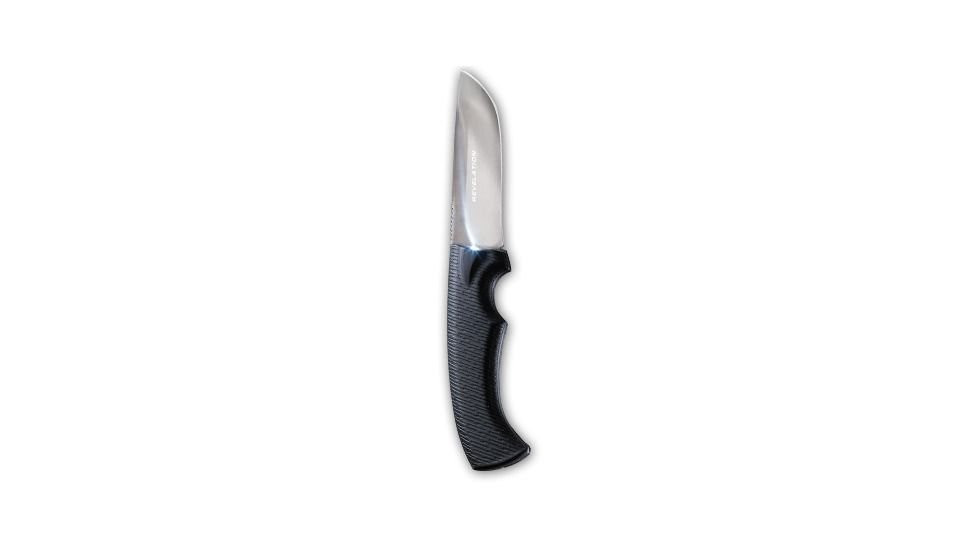 Real Avid Revelation LED Fixed Blade Knife, Satin Stainless Blade, Clam Pack AVRSS-1CN