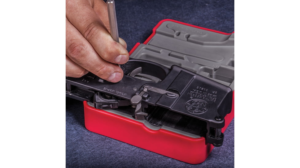 Real Avid Rubberized Non-Slip AR15 Master Bench Block, AVAR15MBB