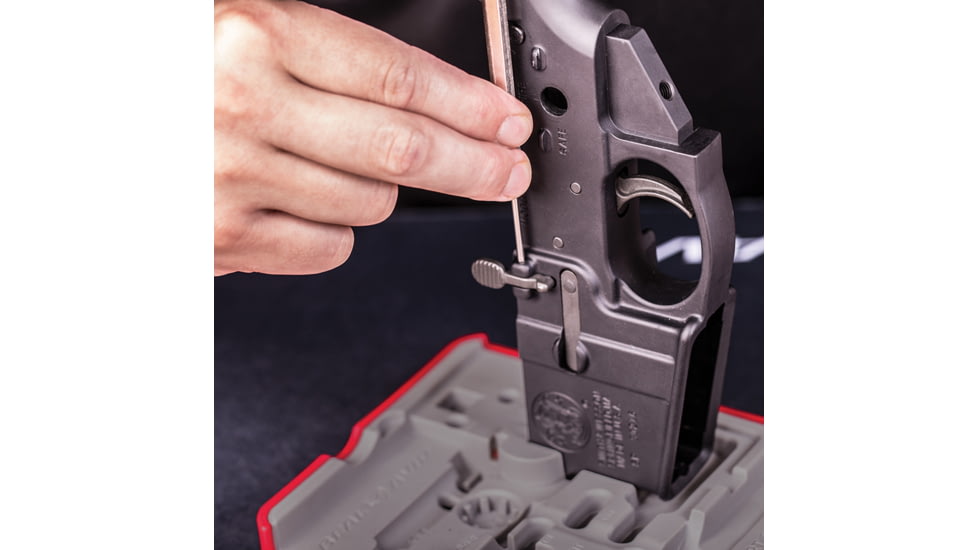 Real Avid Rubberized Non-Slip AR15 Master Bench Block, AVAR15MBB