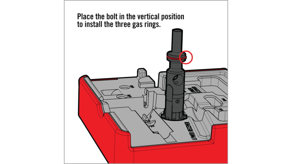 Real Avid Rubberized Non-Slip AR15 Master Bench Block, AVAR15MBB