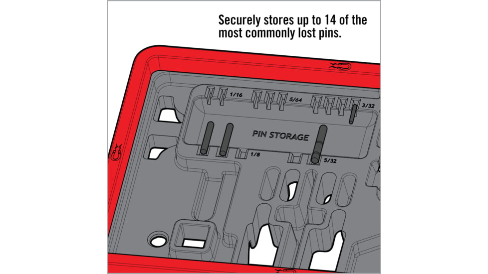 Real Avid Rubberized Non-Slip AR15 Master Bench Block, AVAR15MBB