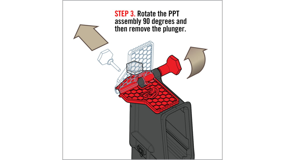 Real Avid Simplified, Non-marring AR15 Pivot Pin Tool, AVAR15PPT