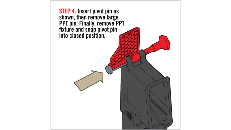 Real Avid Simplified, Non-marring AR15 Pivot Pin Tool, AVAR15PPT
