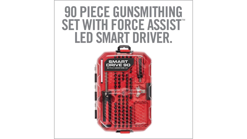 Real Avid Smart Drive 90 Piece Gunsmithing Kit w/ Force Assist, AVSD90