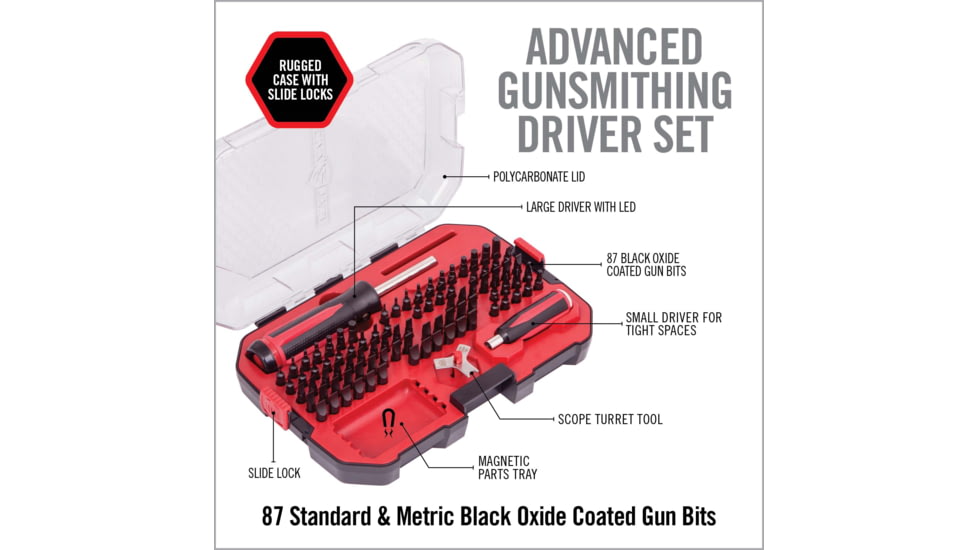 Real Avid Smart Drive 90 Piece Gunsmithing Kit w/ Force Assist, AVSD90