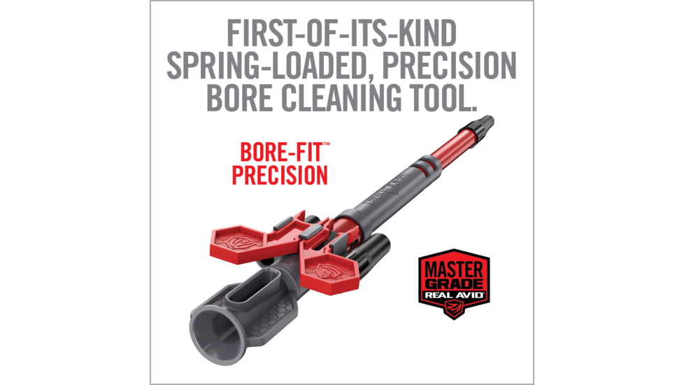 Real Avid Smart-Fit Bore Guide, Grey, Red, Black, Medium, AVBMBG