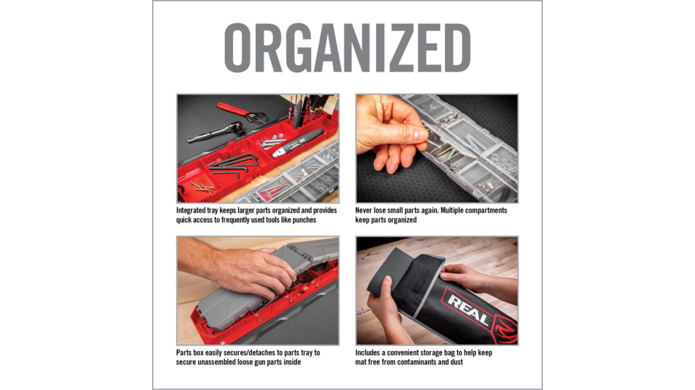 Real Avid Smart Mat, XL-Small Parts Tray, AVXLV1SM