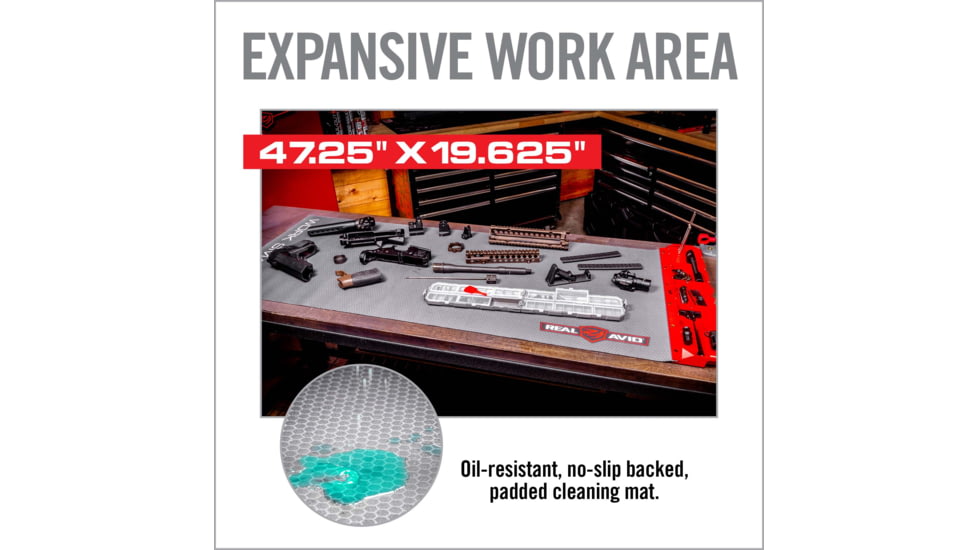 Real Avid Smart Mat, XL-Small Parts Tray, AVXLV1SM