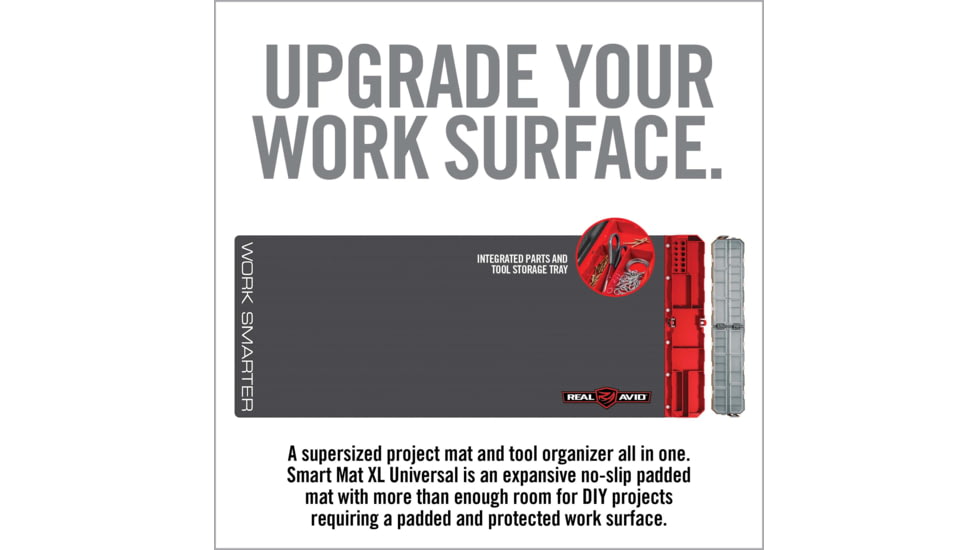 Real Avid Smart Mat, XL-Small Parts Tray, AVXLV1SM