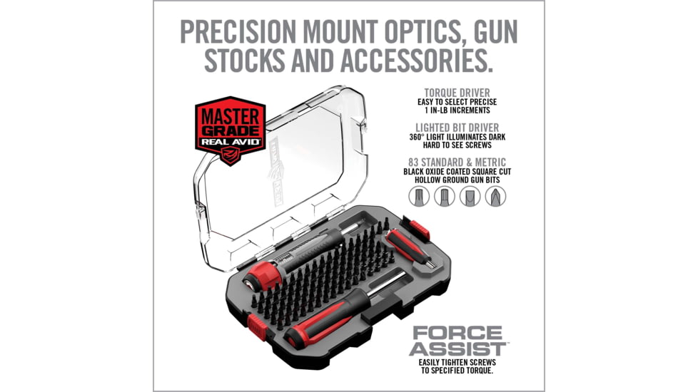 Real Avid Smart-Torq &amp; Driver Master Set, Black, AVSTDMS