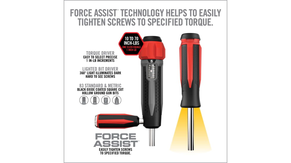 Real Avid Smart-Torq &amp; Driver Master Set, Black, AVSTDMS