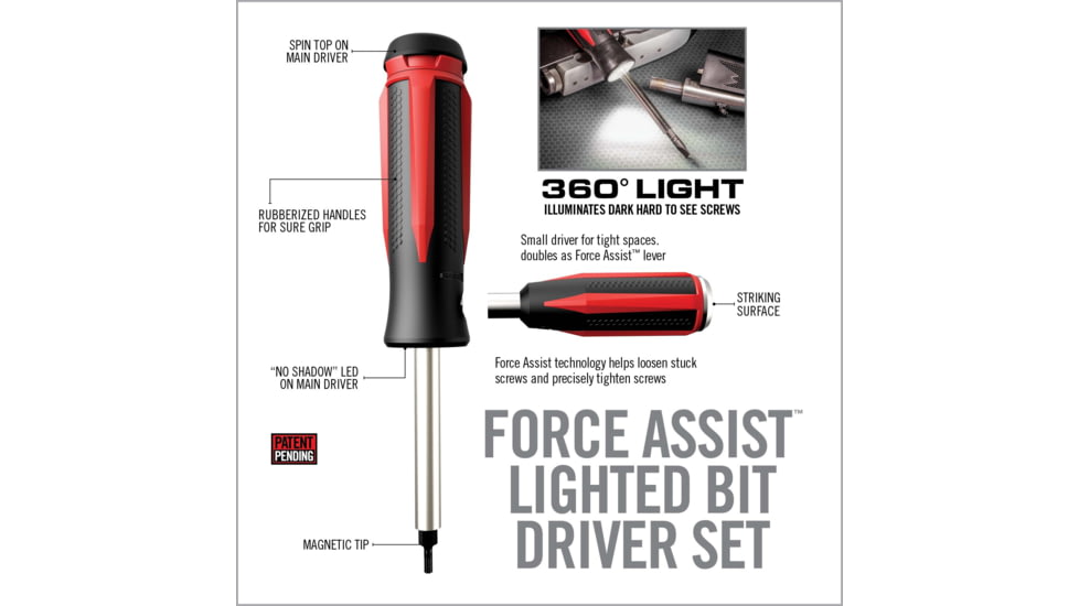 Real Avid Smart-Torq &amp; Driver Master Set, Black, AVSTDMS