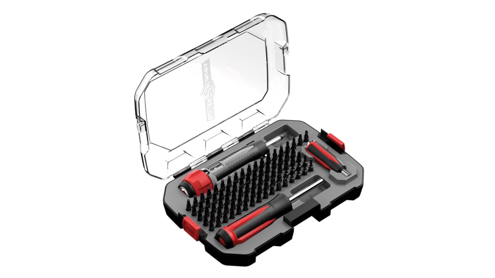 Real Avid Smart-Torq &amp; Driver Master Set, Black Oxide, Universal Firearm, 83 Pieces, AVSTDMS