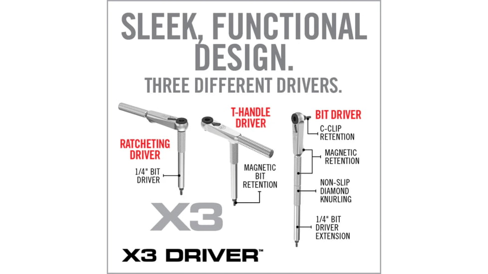 Real Avid Smart Torq Fixed Limiter/X3 Driver Kit, AVSTFLX3KIT